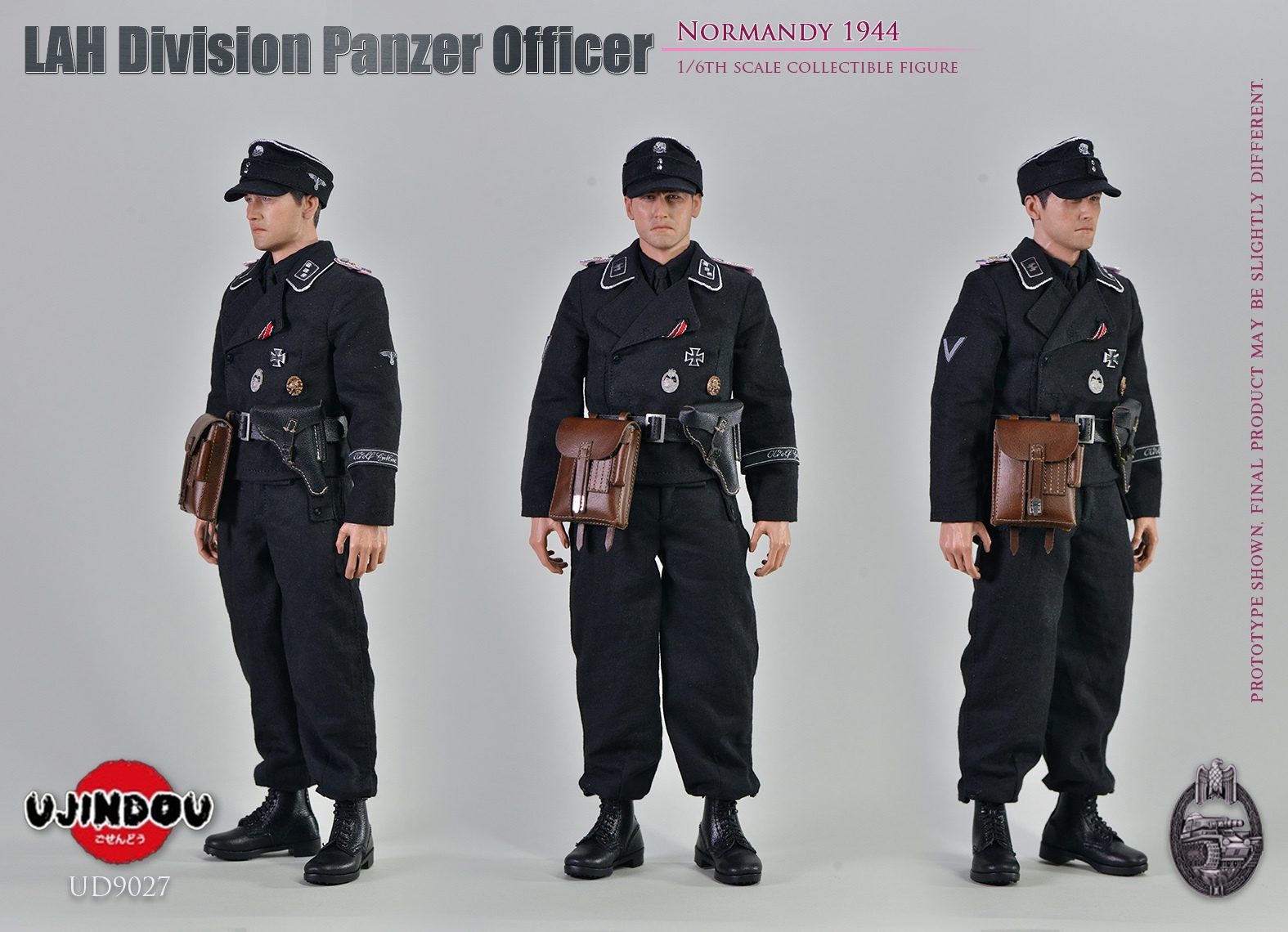 1/6 Ujindou UD9027 1. SS-Panzerdivision LSSAH SS-Untersturmführer